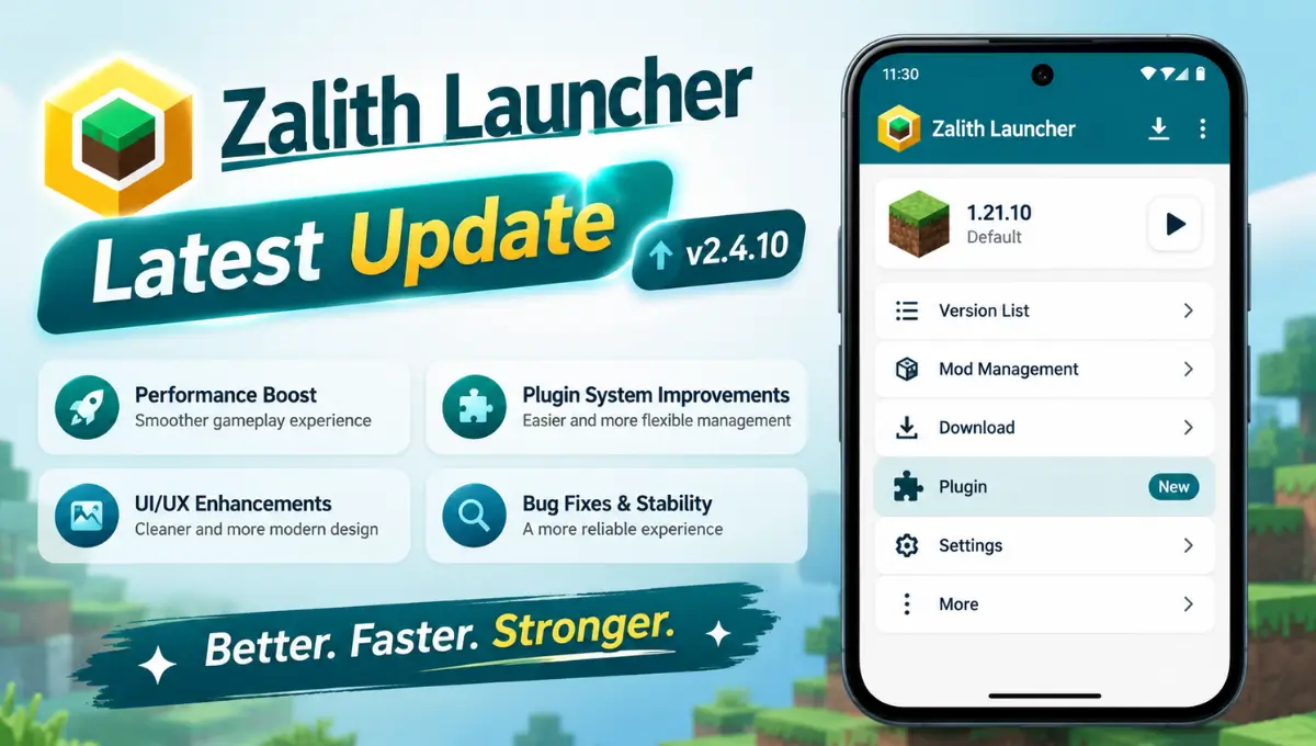 Zalith Launcher Latest Update On Android