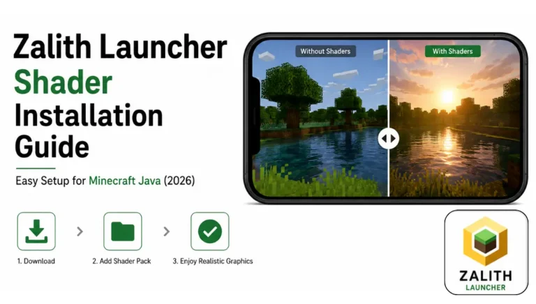 Zalith Launcher Shader Installation