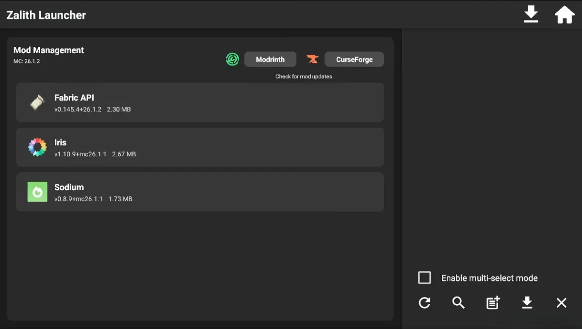 Zalith launcher add plugis step5