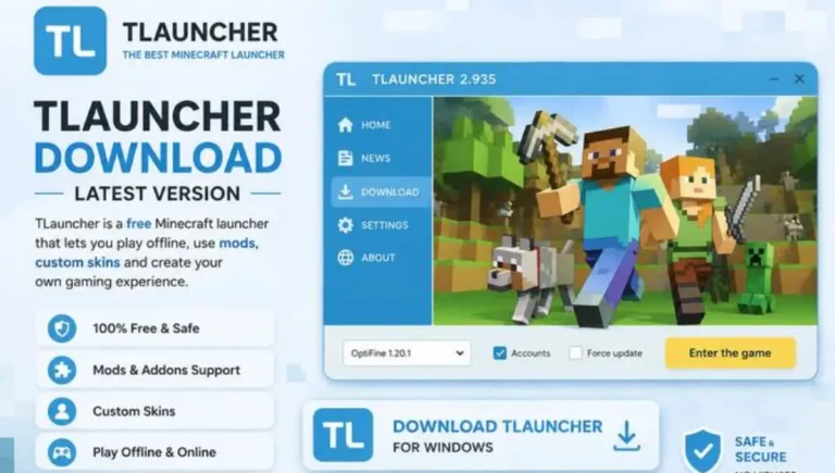 TLauncher Download Minecraft 26.3