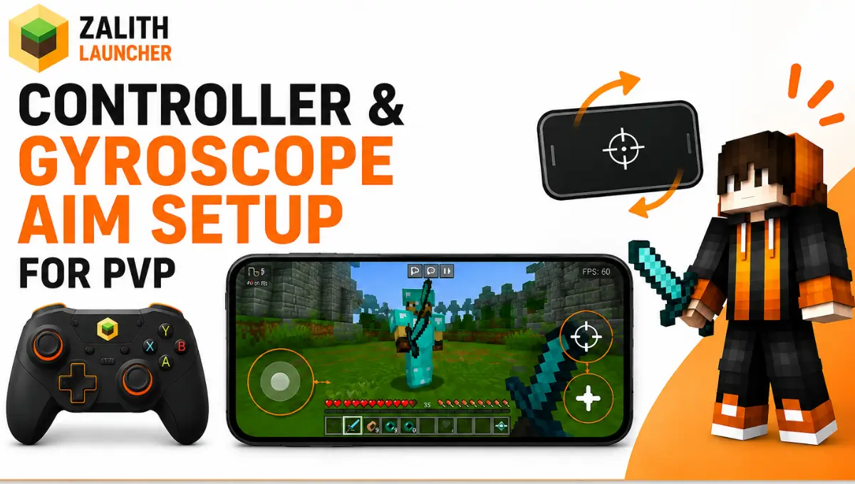 Zalith Launcher Controller & Gyroscope Aim Setup for PvP