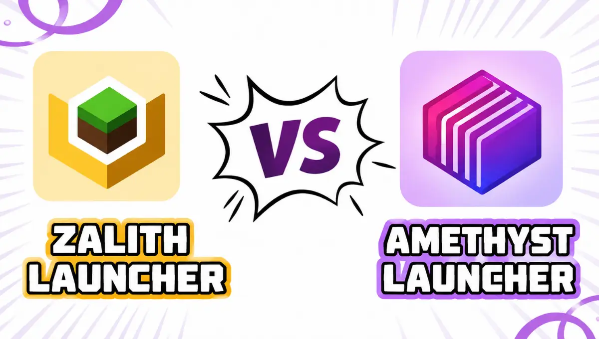 Zalith Launcher vs Amethyst Launcher